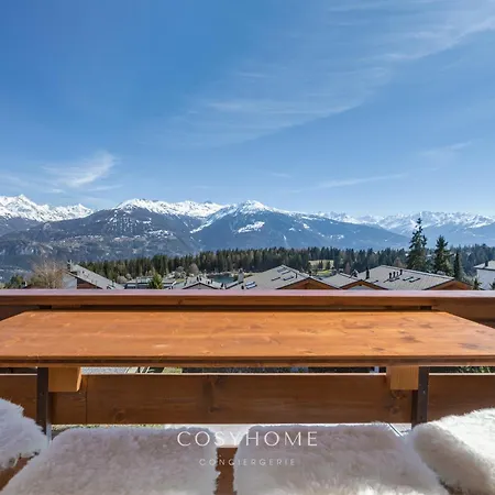 Altitude L Superior L View L Parking L By Cosyhome Apartamento Crans-Montana