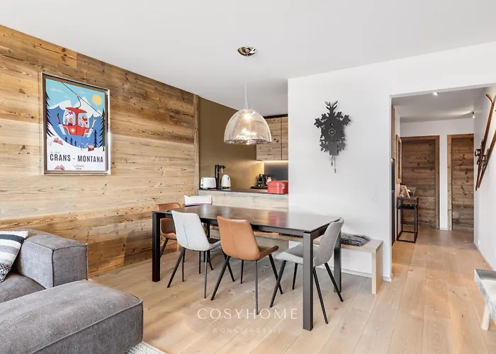 Altitude L Superior L View L Parking L By Cosyhome Crans-Montana