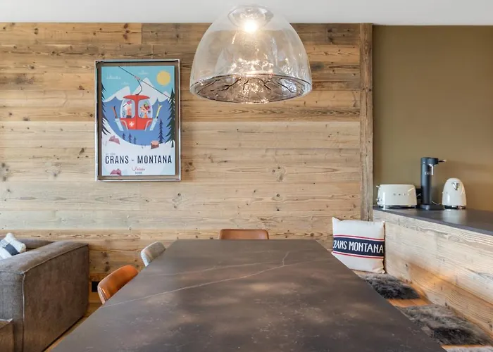 Altitude L Superior L View L Parking L By Cosyhome Daire Crans-Montana